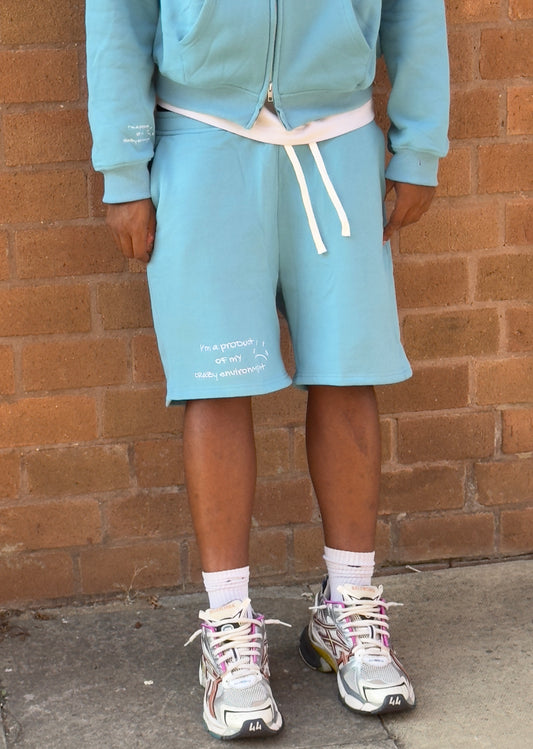 Baby Blue PA Summer Shorts